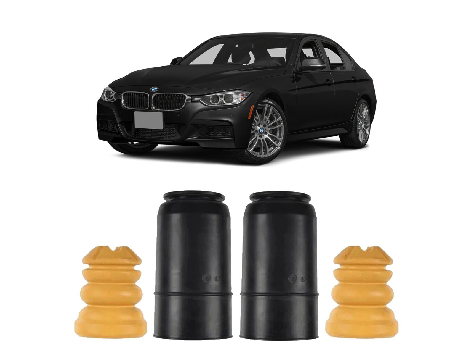 Batente Guarda Pó Suspensão Traseira Bmw 335i